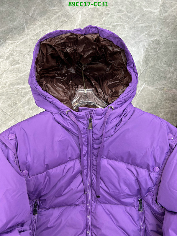 Down Jacket SALE Code: CC31 $: 89USD