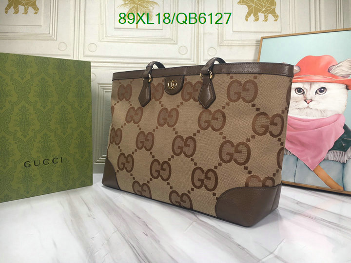Gucci Bag-(4A)-Handbag- Code: QB6127 $: 89USD