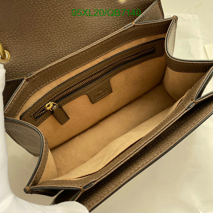 Gucci Bag-(4A)-Diagonal- Code: QB7140 $: 95USD