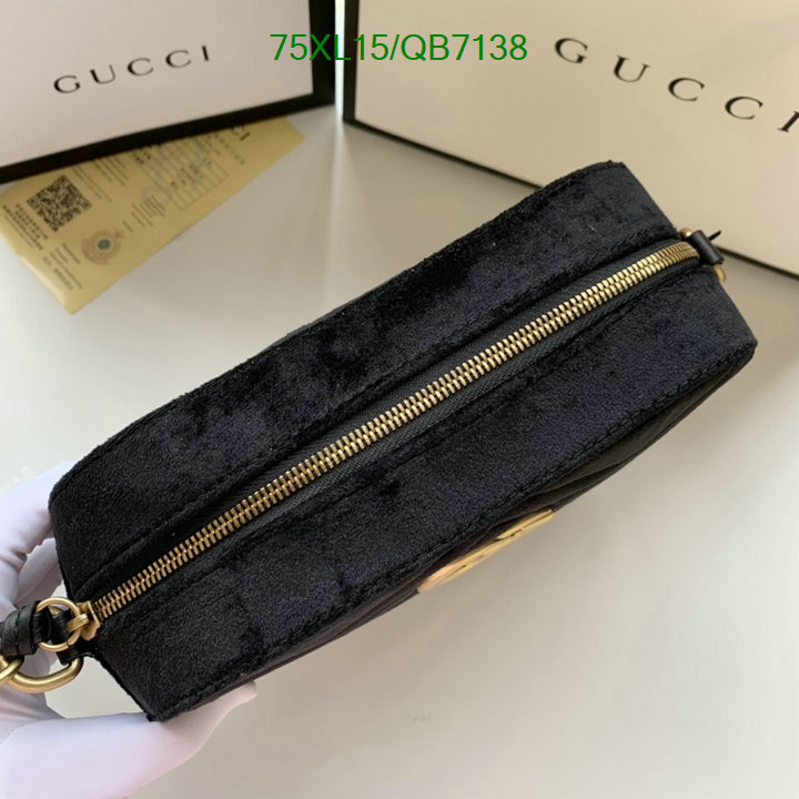 Gucci Bag-(4A)-Marmont Code: QB7138 $: 75USD