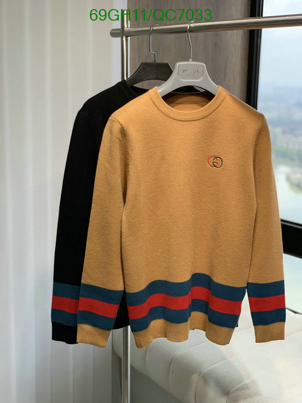 Clothing-Gucci Code: QC7033 $: 69USD