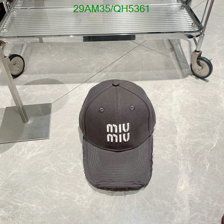 Cap-(Hat)-Miu Miu Code: QH5361 $: 29USD