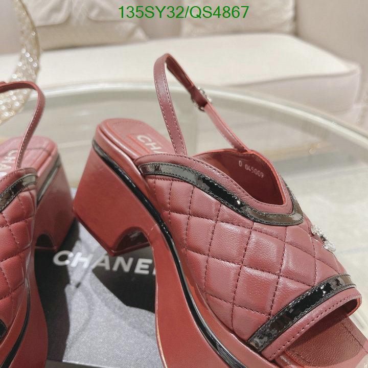 Women Shoes-Chanel Code: QS4867 $: 135USD