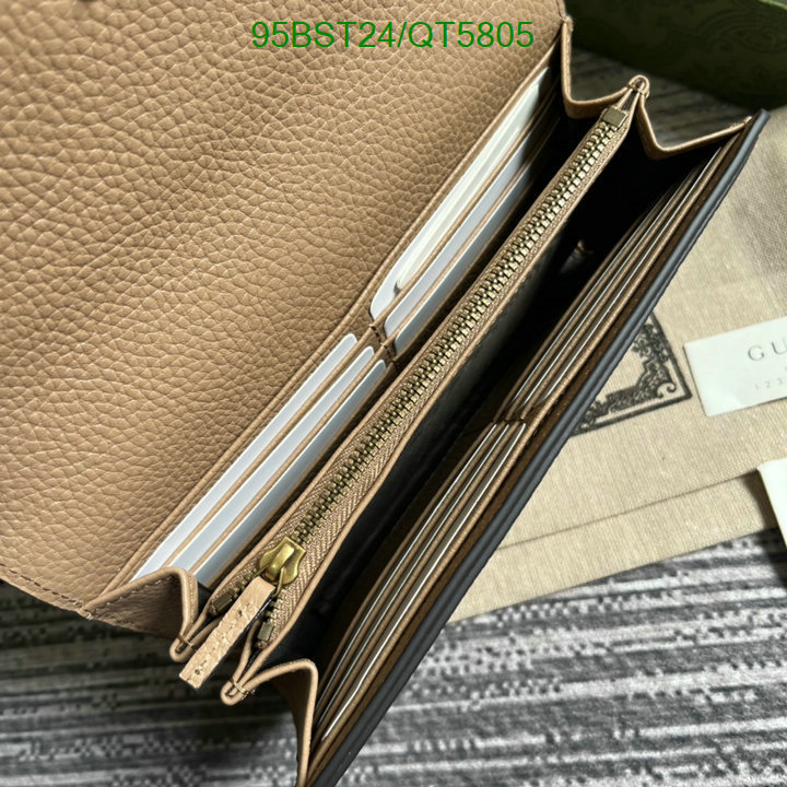 Gucci Bag-(Mirror)-Wallet- Code: QT5805 $: 95USD