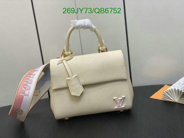 LV Bag-(Mirror)-Handbag- Code: QB6752