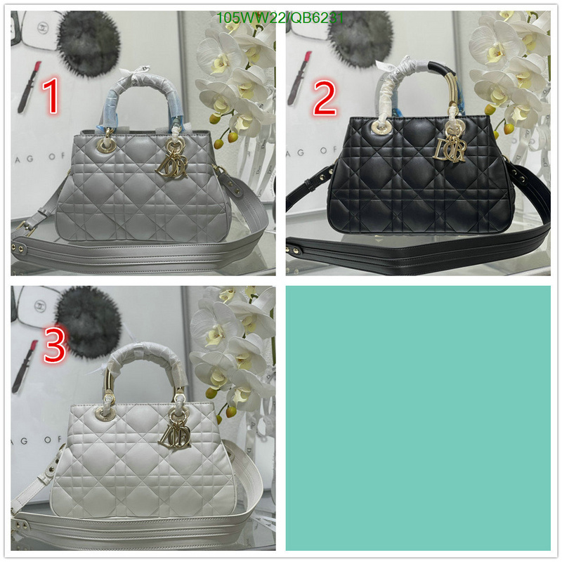 Dior Bag-(4A)-Lady- Code: QB6231 $: 105USD