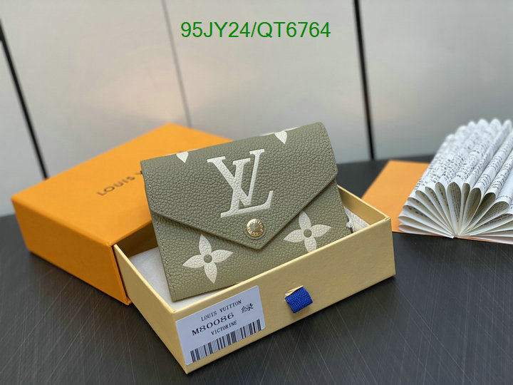 LV Bag-(Mirror)-Wallet- Code: QT6764 $: 95USD