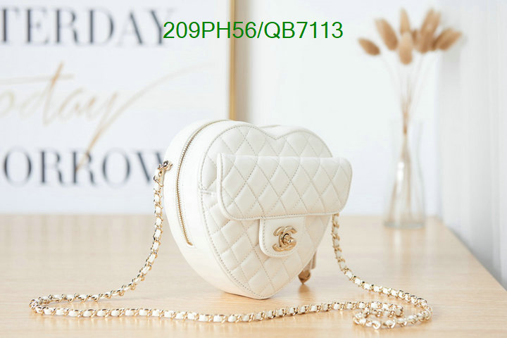 Chanel Bag-(Mirror)-Diagonal- Code: QB7113 $: 209USD