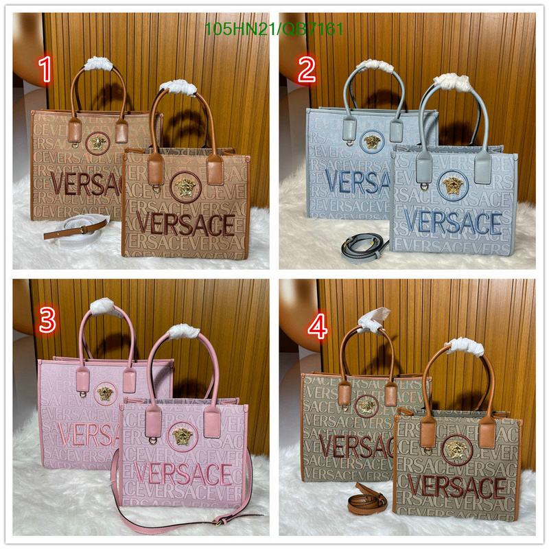 Versace Bag-(4A)-Handbag- Code: QB7161