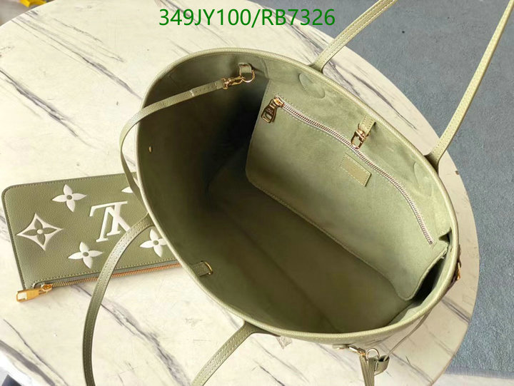 LV Bag-(Mirror)-Handbag- Code: RB7326 $: 349USD