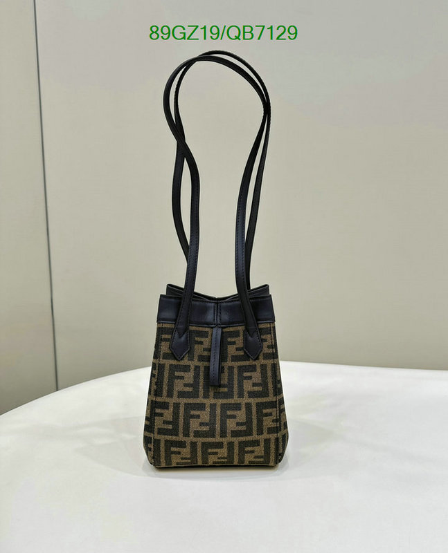 Fendi Bag-(4A)-Handbag- Code: QB7129 $: 89USD