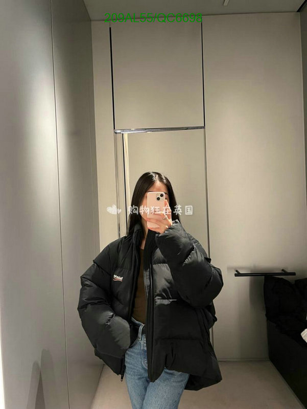 Down jacket Women-Balenciaga Code: QC6698 $: 209USD