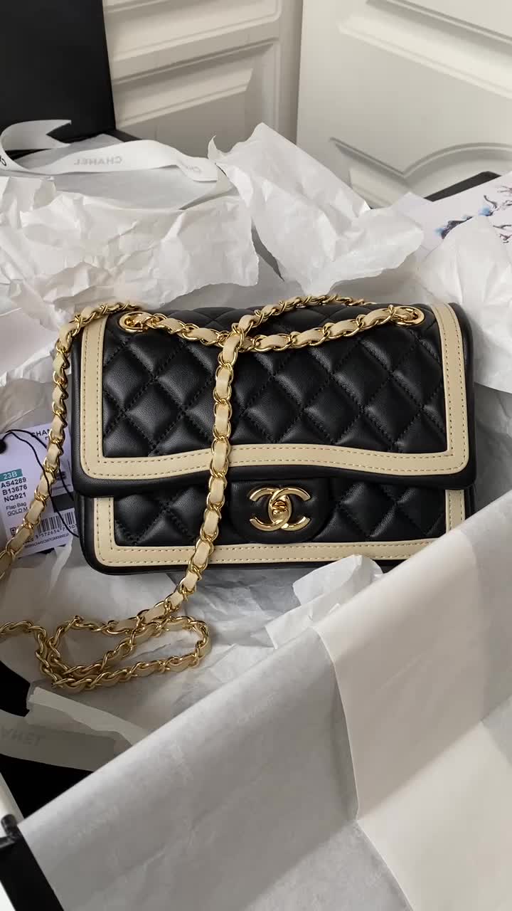 Chanel Bag-(Mirror)-Diagonal- Code: QB7302