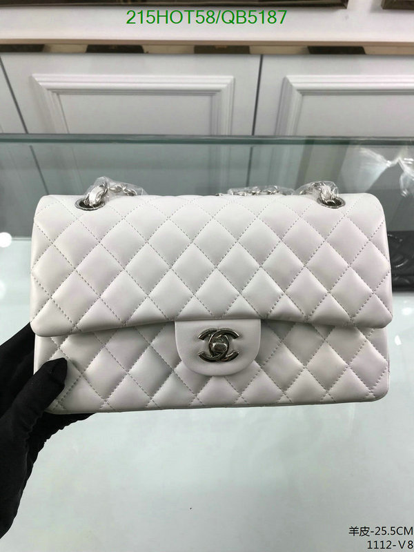 Chanel Bag-(Mirror)-Diagonal- Code: QB5187 $: 215USD