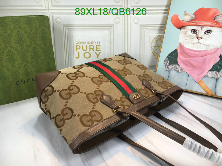 Gucci Bag-(4A)-Handbag- Code: QB6126 $: 89USD