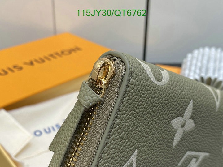 LV Bag-(Mirror)-Wallet- Code: QT6762 $: 115USD