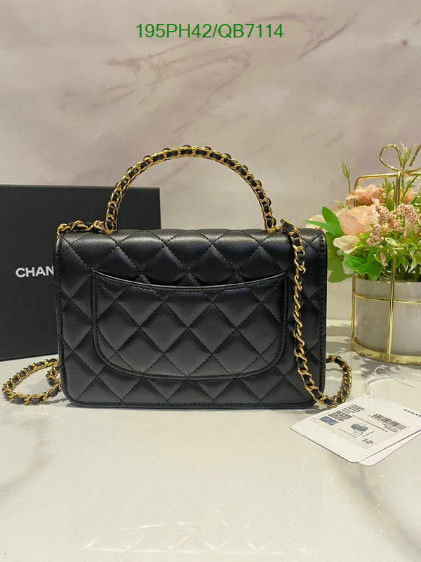 Chanel Bag-(Mirror)-Diagonal- Code: QB7114 $: 195USD