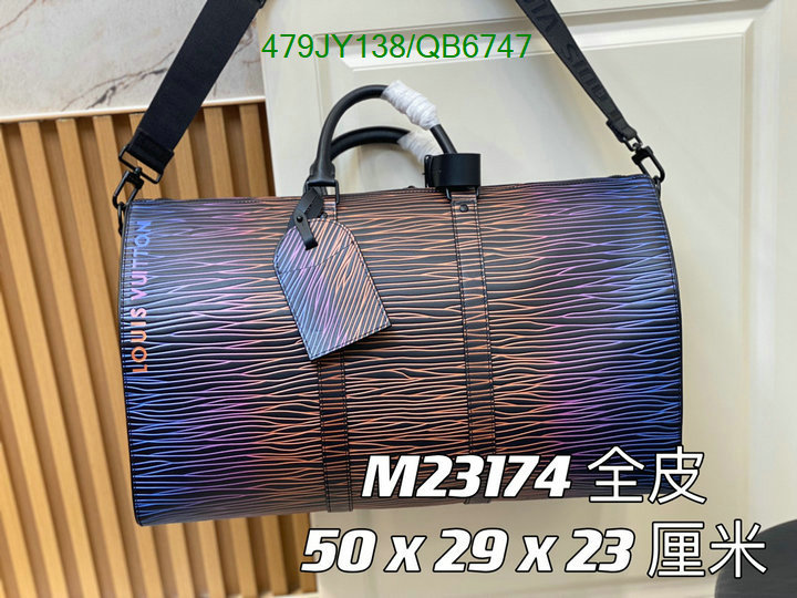 LV Bag-(Mirror)-Keepall BandouliRe 45-50- Code: QB6747 $: 479USD