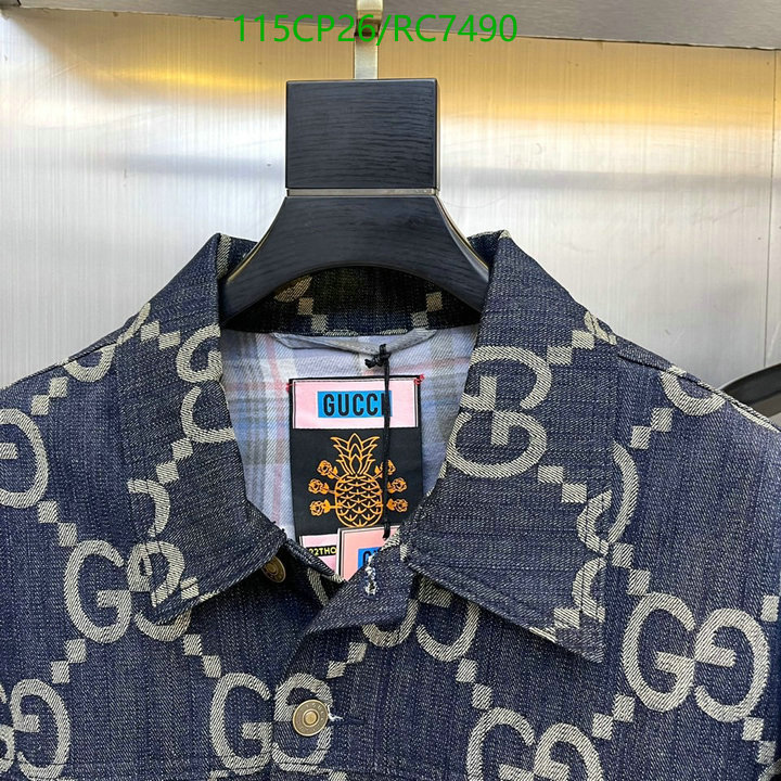 Clothing-Gucci Code: RC7490 $: 115USD