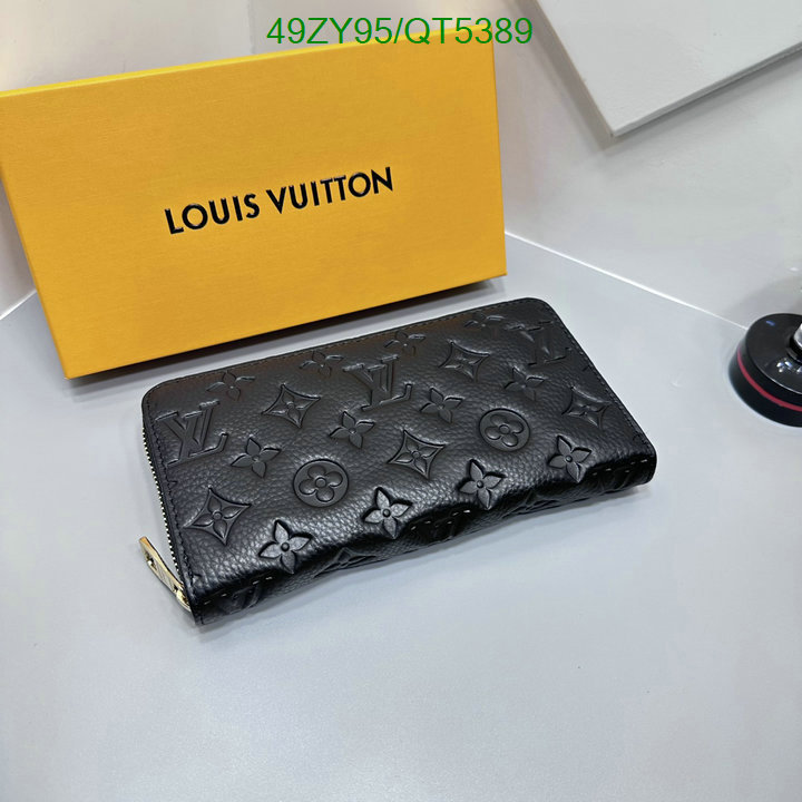 LV Bag-(4A)-Wallet- Code: QT5389 $: 49USD