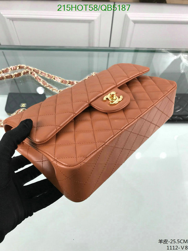 Chanel Bag-(Mirror)-Diagonal- Code: QB5187 $: 215USD