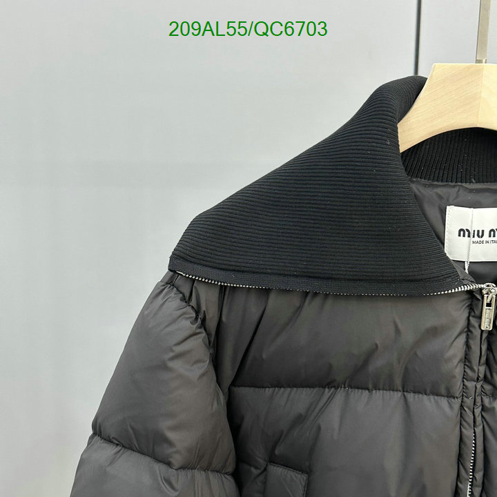 Down jacket Women-Miu Miu Code: QC6703 $: 209USD