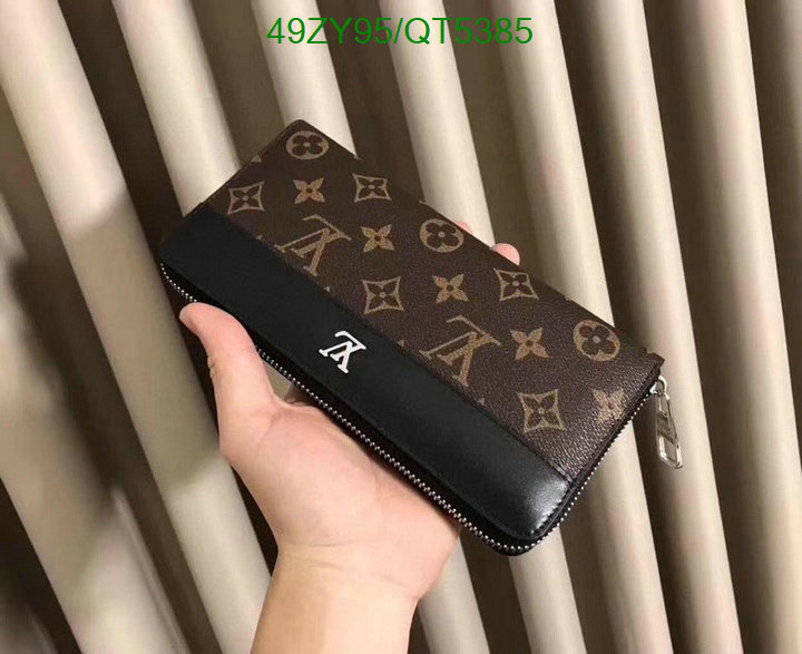 LV Bag-(4A)-Wallet- Code: QT5385 $: 49USD