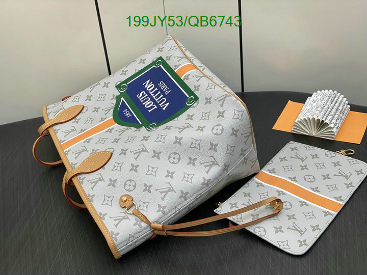 LV Bag-(Mirror)-Neverfull- Code: QB6743 $: 199USD