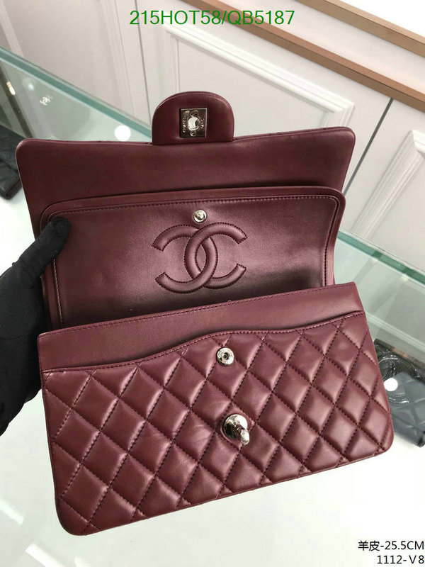 Chanel Bag-(Mirror)-Diagonal- Code: QB5187 $: 215USD