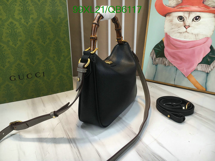 Gucci Bag-(4A)-Diana-Bamboo- Code: QB6117