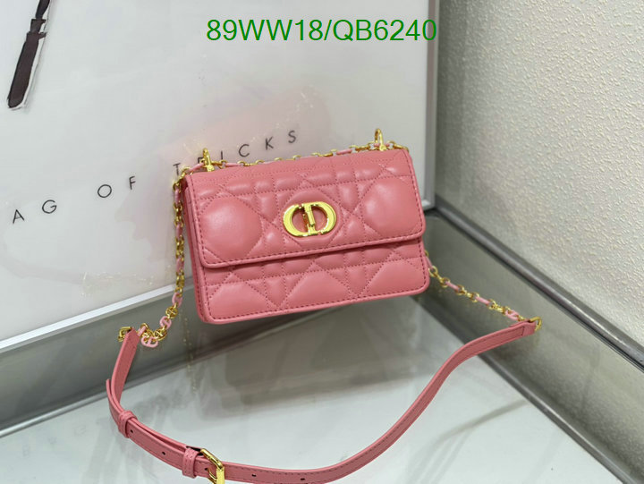 Dior Bag-(4A)-Caro- Code: QB6240 $: 89USD