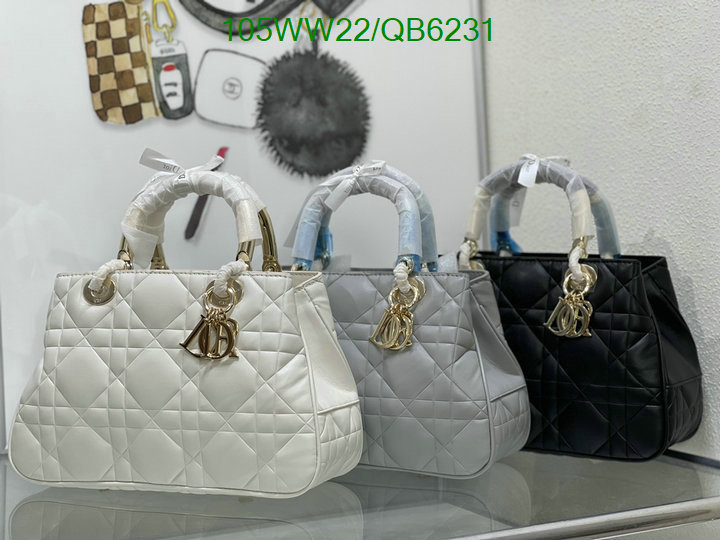 Dior Bag-(4A)-Lady- Code: QB6231 $: 105USD