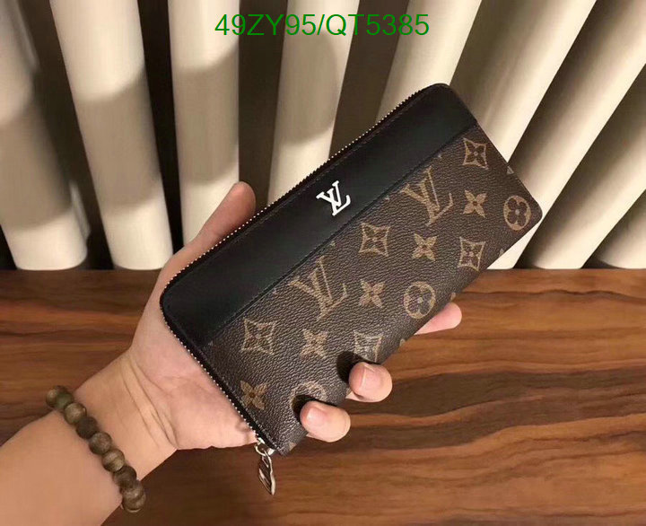 LV Bag-(4A)-Wallet- Code: QT5385 $: 49USD