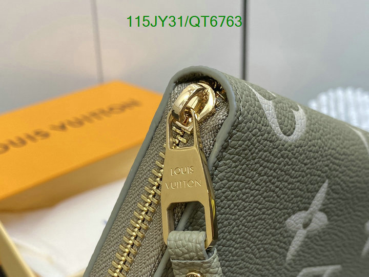 LV Bag-(Mirror)-Wallet- Code: QT6763 $: 115USD