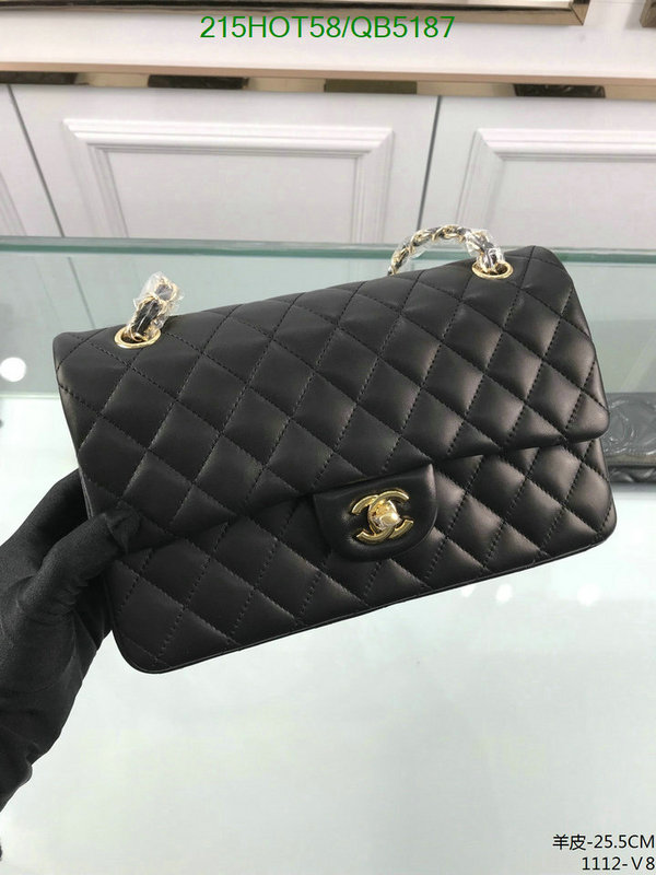 Chanel Bag-(Mirror)-Diagonal- Code: QB5187 $: 215USD