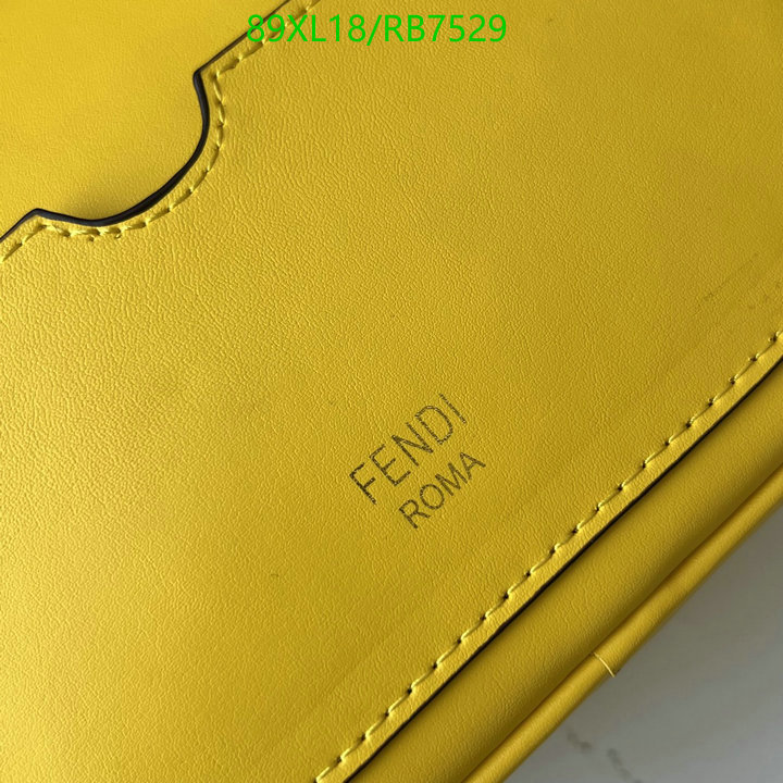 Fendi Bag-(4A)-Diagonal- Code: RB7529 $: 89USD