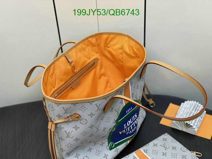 LV Bag-(Mirror)-Neverfull- Code: QB6743 $: 199USD