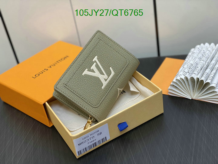 LV Bag-(Mirror)-Wallet- Code: QT6765 $: 105USD