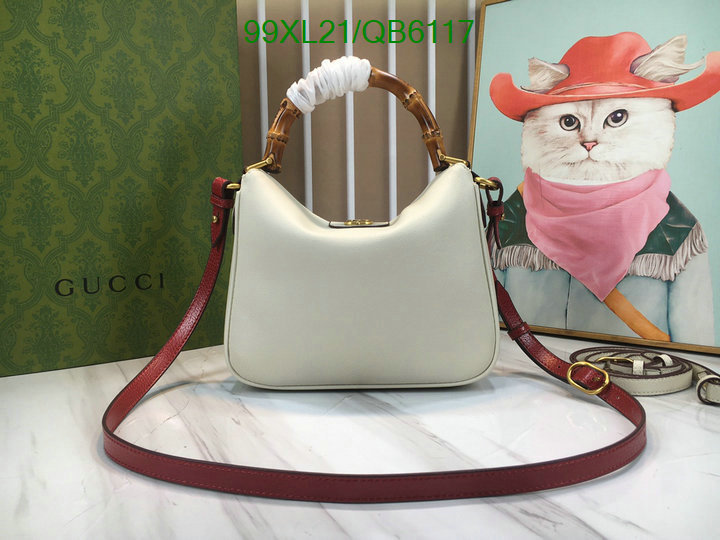 Gucci Bag-(4A)-Diana-Bamboo- Code: QB6117