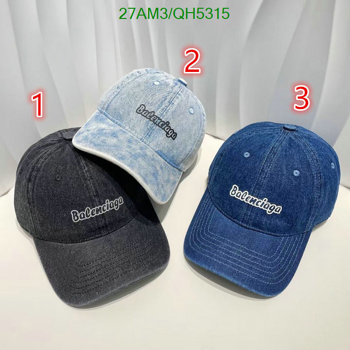 Cap-(Hat)-Balenciaga Code: QH5315 $: 27USD