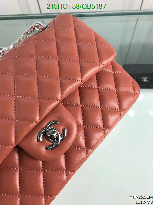 Chanel Bag-(Mirror)-Diagonal- Code: QB5187 $: 215USD