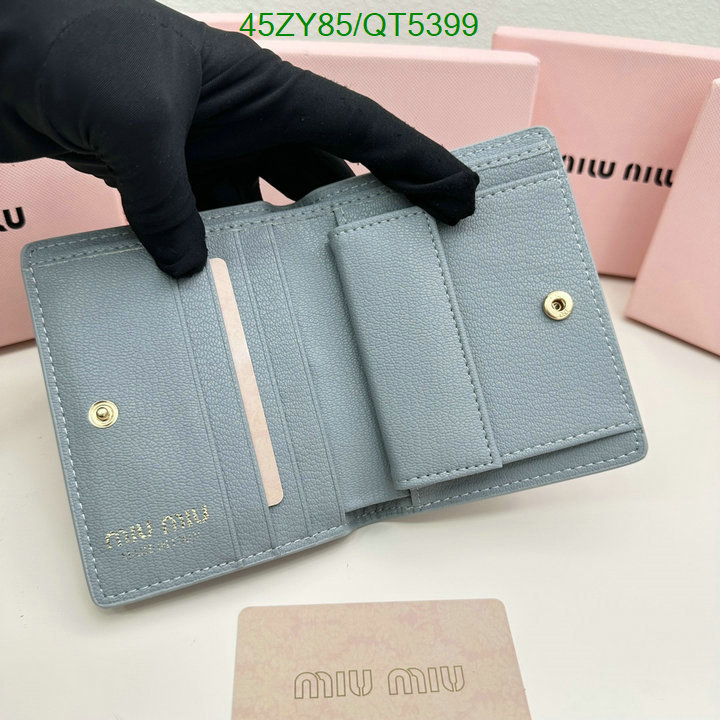 Miu Miu Bag-(4A)-Wallet- Code: QT5399 $: 45USD