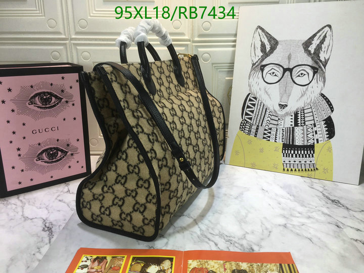 Gucci Bag-(4A)-Handbag- Code: RB7434 $: 95USD