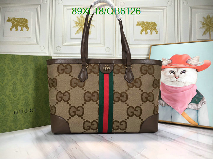 Gucci Bag-(4A)-Handbag- Code: QB6126 $: 89USD