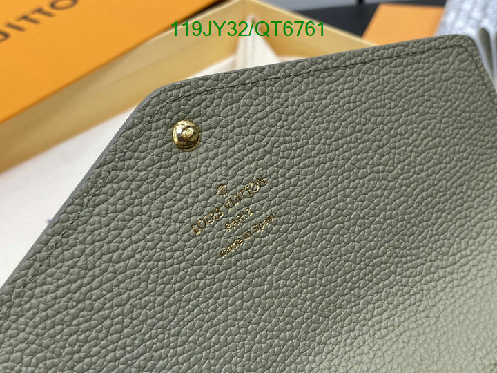 LV Bag-(Mirror)-Wallet- Code: QT6761 $: 119USD