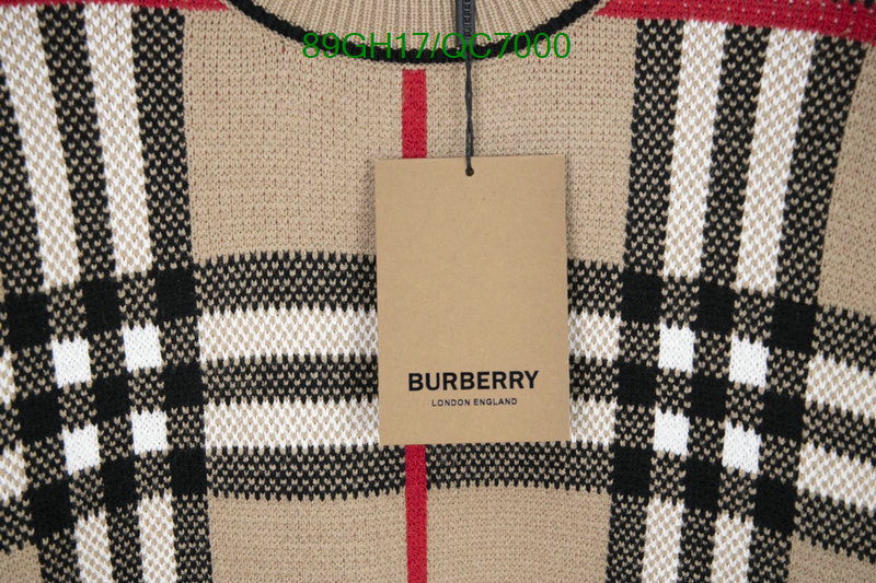 Clothing-Burberry Code: QC7000 $: 89USD