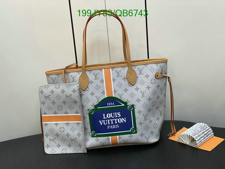 LV Bag-(Mirror)-Neverfull- Code: QB6743 $: 199USD