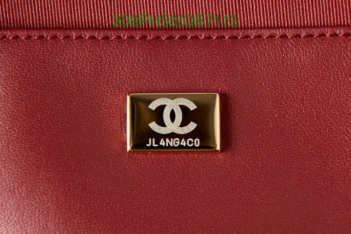 Chanel Bag-(Mirror)-Diagonal- Code: QB7113 $: 209USD