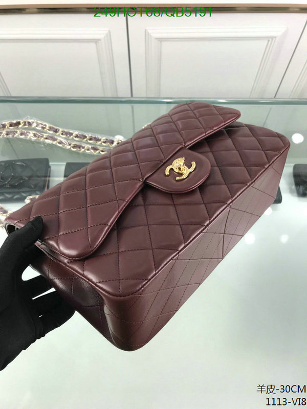 Chanel Bag-(Mirror)-Handbag- Code: QB5191 $: 249USD