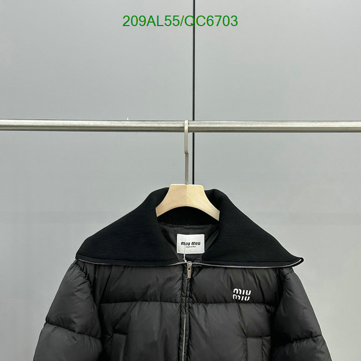 Down jacket Women-Miu Miu Code: QC6703 $: 209USD